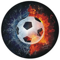 Soccer Flames Mylar Insert - 2"